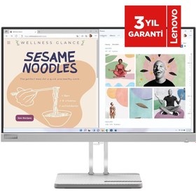 Resim LENOVO L27e-40 27" 4ms 100Hz (HDMI+VGA) AMD FreeSync VA Panel WLED Monitör 67ACKAC4TK 