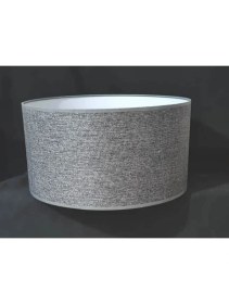 Resim Normadia Büyük Abajur Şapkası, 40 cm Kumaş Lambader Başlığı, Şık ve Modern 