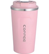 Resim Maiyame Akıllı Sıcaklık Gösteren 304 Çelik Termos Bardak, Dokunmatik Ekran, Çift Katlı Vakumlu, Araçta Kullanıma Uygun, Pembe 510ml Siyah 