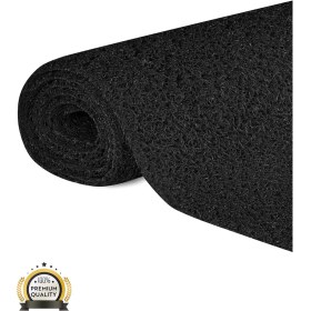 Resim TBM Plastik Kaydırmaz Siyah Karmaşık Paspas EN:120cm 120 x 250 cm 