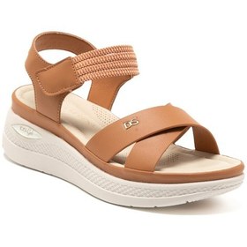 Resim Sneaker Günlük Kadın 305688dp Donna Serena 5688dp Tan Kahverengi 