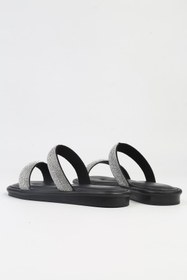 Resim Pierre Cardin ® | PC-5101-3891 Siyah-Taşlı Terlik 