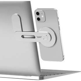 Resim Buff BL16 Magsafe Laptop Telefon Tutucu Silver 