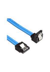 Resim Sata 3.0 Kilitli Sata Data Bağlantı Kablo 90 Derece Sa... 