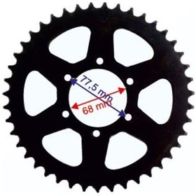 Resim Rx3 Evo Arka Dişli 520-43T Iç 68 Mm 6 Delikli Ind Öm 