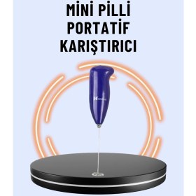 Resim Portatif Kahve Köpürtücü – Latte, Cappuccino, Milkshake ve Puding Yapıcı 