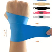 Resim 1 adet Ultra-İnce Elastik Bileklik Destek, Polyester Spor Bilek Koruması, Her İki El İçin İdeal, Tenis, Basketbol, Badminton ve Fitness Aktiviteleri İçin - Elde Yıkama Sadece, Pil Gerektirmez, Sevgililer Günü, Doğum Günü ve Anneler Günü Hediyesi İçin Mükemmel, Tenis Aksesuarı 