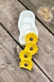 Resim Rufus Concept Ayçiçeği Sütun Tekli Silikon Mum Kalıbı 