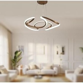 Resim TT AYDINLATMA TT307-35-ESK TT Aydınlatma Helezon Modeli Eskitme Boyalı (3 Renk Işık Modüllü) Led Avize Eskitme 