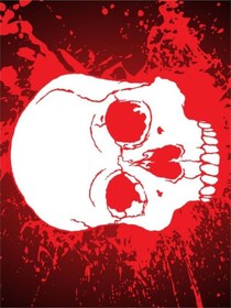 Resim Bandana Horror Skull Siyah 