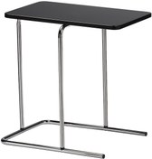 Resim Metal Yan Sehpa, Siyah Renk Meridyendukkan 50x30 Cm Koltuk Yanı Sehpa 