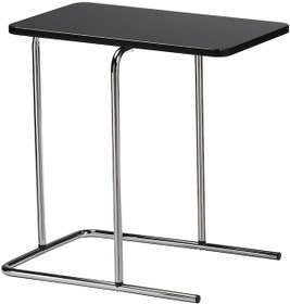 Resim Metal Yan Sehpa, Siyah Renk Meridyendukkan 50x30 Cm Koltuk Yanı Sehpa 