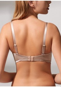 Resim Suwen Linda Lace Desteksiz Straplez Sütyen Sw5365023 Cappuccino 