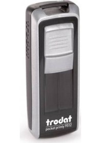 Resim Trodat 9512 47x18 MM Lazer Baskı Cep Kaşe N11.13547 