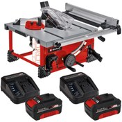 Resim Einhell Akülü Tezgah Testere Te-ts 36/210 + 2x 18v 4a Akü Ve Şarj Cihazı 