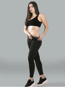 Resim Sauna Etkili Kadın Termal Tayt 742 Siyah 