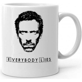 Resim Everybody Lıes Dr.House Baskılı Kupa Bardak N11.11723 