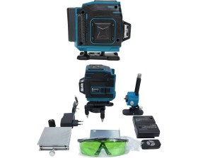 Resim Prohummer PH300 Çift Akülü 12 Köşe 360 Derece 58VF Otomatik Hizalamalı Lazer Metre (Mavi) 
