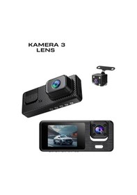 Resim Mey İthalat 1080p 3 Kameralı Araç Dvr -q301 