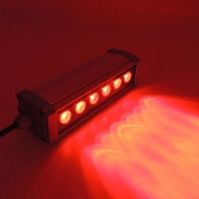 Resim Ledmira 20 cm (6W) Kırmızı Renk Wallwasher Duvar, Ağaç ve Cami Boyama (Kırmızı) 