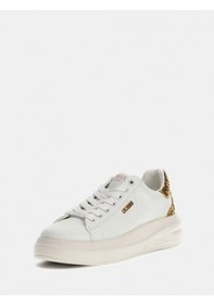 Resim Guess Elbina10 Kadın Beyaz Altın Deri Sneaker Flfe10ele12-whıgo Beyaz Altın 