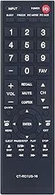 Resim VINABTY CT-RC1US-16 Toshiba TV 19AV600 19C100 19C100U 24L4200 28L110U 32L110U 32L20U 40L310U 43L310U 43L420U 49L310U için Yedek Uzaktan Kumanda U 49L4 20U 26C10 32C10 