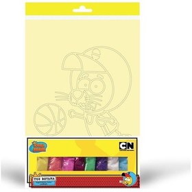 Resim Kb-356 Kral Şakir Tuz Boyama Oyunu Eğitici Aktivite Kum Boyama 