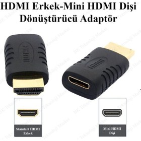 Resim Hdmı Erkek - Mini Hdmı Dişi Dönüştürücü Adaptör 