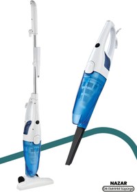 Resim GoldMaster Nazar 600 Watt Hazneli Toz Torbasız 2 In 1 Dikey Ve Elde Elektrikli Süpürge 