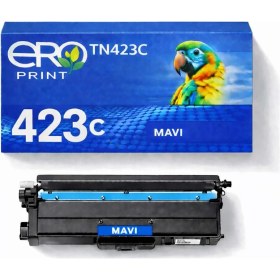 Resim Ero Print Brother TN-423C Mavi Muadil Toner 