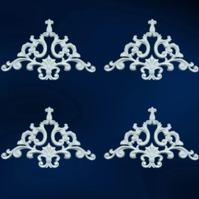 Resim Decogold Boyanabilir Saray Tavan Motif 4 Adet 41*26 cm GBM - B24 - 4 