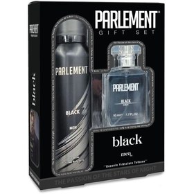 Resim Parlement 50 ml Black Erkek Parfüm + 150 ml Deodorant Seti 