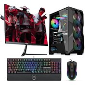 Resim İzoly Entei Y i3-12100F 16 GB 512 GB M.2 NVMe RX 580 27" Free Dos Masaüstü Oyuncu Bilgisayarı 