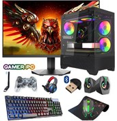 Resim Gaming Game CacheX Rx44 i5-3470 16GB 500GB HDD+240GB SSD GT730 4GB 23.8" Curved Oyuncu Masaüstü Bilgisayarı 