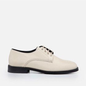 Resim Hotiç Hakiki Deri Bej Kadın Oxford 01ayh278800a310 Bej-beıge Bej 