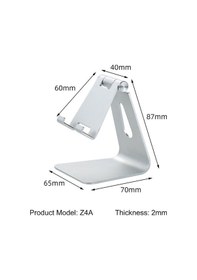 Resim Supermarket1 Hafif Katlanabilir 270 Dönebilir Alüminyum Stand - Akıllı Cihazlar İçin Standart Renk 