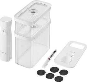 Resim Zwilling Fresh & Save Cube Vakum Başlangıç Seti 5 Parça Beyaz 