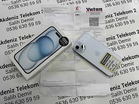 Resim Apple iPhone 15 İkinci El TR | 128 GB | Mavi 