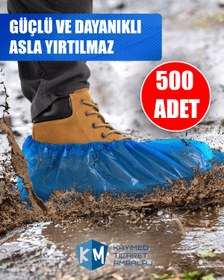Resim 500’lü Galoş - Su Geçirmez, Dayanıklı, Tek Kullanımlık 