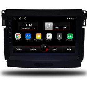 Resim Redhat Ford Ranger Android Carplay Multimedya 2016-2022 Arka Panelli 2gb Ram + 32gb Hafıza + 4 Çekirdek 