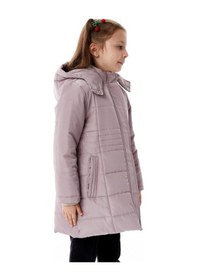 Resim Benitto Kids Kız Çocuk Kapüşonlu Kışlık Şişme Mont 51355 Mor 