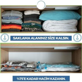 Resim Vakumlu Hurç - 3 Adet - 55 Cm X 90 Cm Şeffaf 