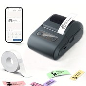Resim Ventus Mpia P1 Etiket Yazıcısı Kablosuz Taşınabilir Bluetooth, USB Şarjlı, Android, Ios 