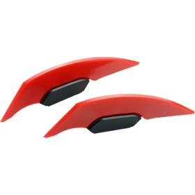Resim Wetnwind Elektrikli Motosikletler Için Motosiklet Kanatçık Aerodinamik Spoyler Kırmızı 