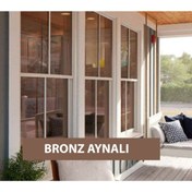 Resim Osman Pazarlama Cam Balkon Filmi Çizilmez Amerikan Bronz Aynalı 61x10mt 