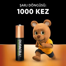 Resim Duracell Şarj Edilebilir AAA İnce Pil 750 mAh 