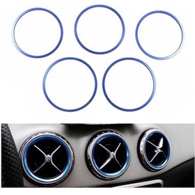 Resim Mercedes Gla X156 200 220 Mavi Klima Havalandırma Halkaları 