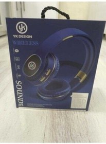 Resim YK Design Yk Desıng Led Işıklı Bluetooth Kulaklık Kafaüstü 