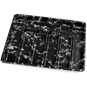 Resim Büyük - Siyah - 7 Bölmeli Çekmece İçi Kaşıklık 50x37cm 4767 Çok Renkli 