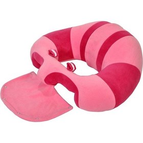 Resim Bebek Yatmaz Destek Oturma Minderi - Pembe Pudra 